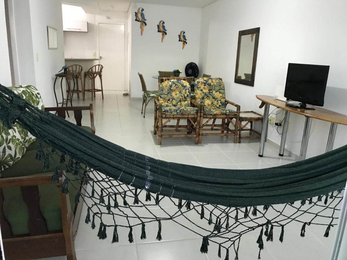 Apartamento Pe Na Areia Frente Para O Mar E Piscina Na Prainha 卡拉瓜塔图巴 外观 照片