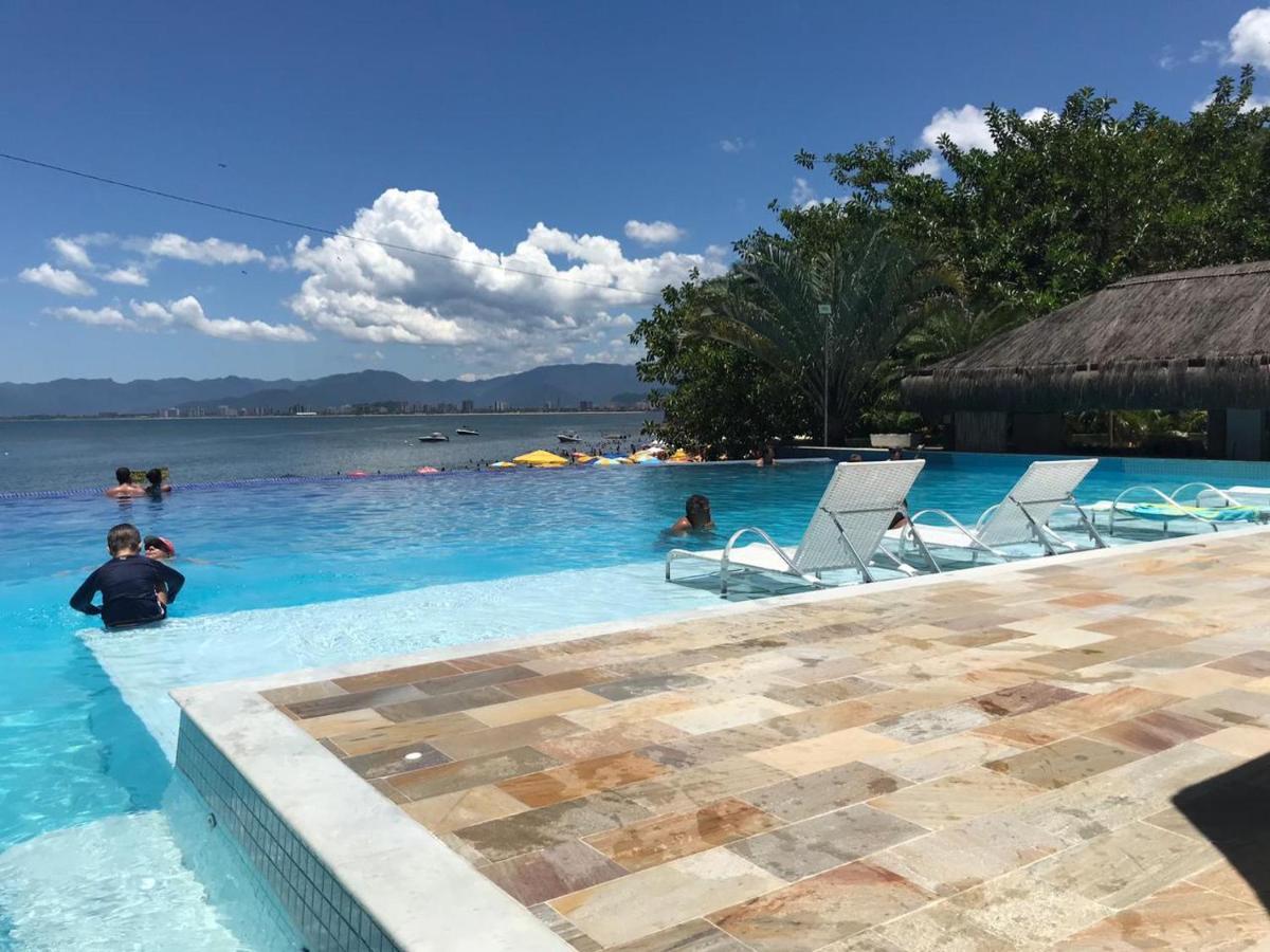 Apartamento Pe Na Areia Frente Para O Mar E Piscina Na Prainha 卡拉瓜塔图巴 外观 照片